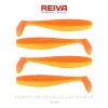 Reiva Flat Minnow Shad 10cm Shiny Orange Plastik-Köder 4 Stk.