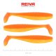 Reiva Flat Minnow Shad 12,5cm Shiny Orange Plastik-Köder 3 Stk.