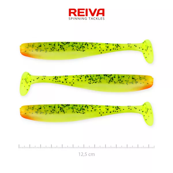 Reiva Flash Shad 12,5cm 3 Stück/Packung Plastikköder