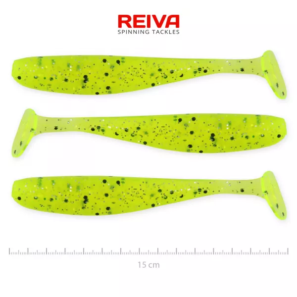 Reiva Flash Shad 15cm 3 Stück/Packung Plastikköder