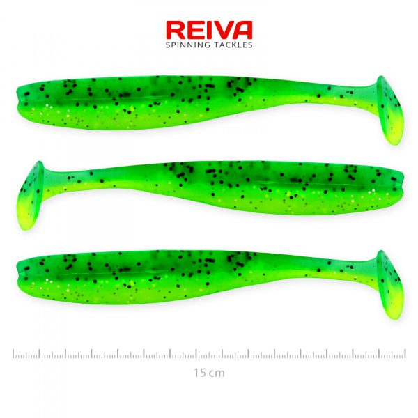 Reiva Flash Shad 15cm 3 Stück/Packung Plastikköder