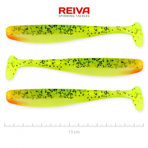 Reiva Flash Shad 15cm 3 Stück/Packung Plastikköder