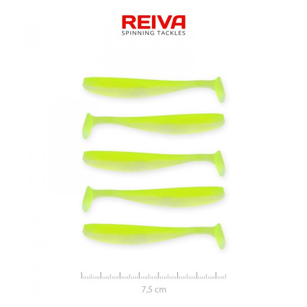 Reiva Flash Shad 7,5cm 2,26gr 5 Stück/Packung Plastikköder
