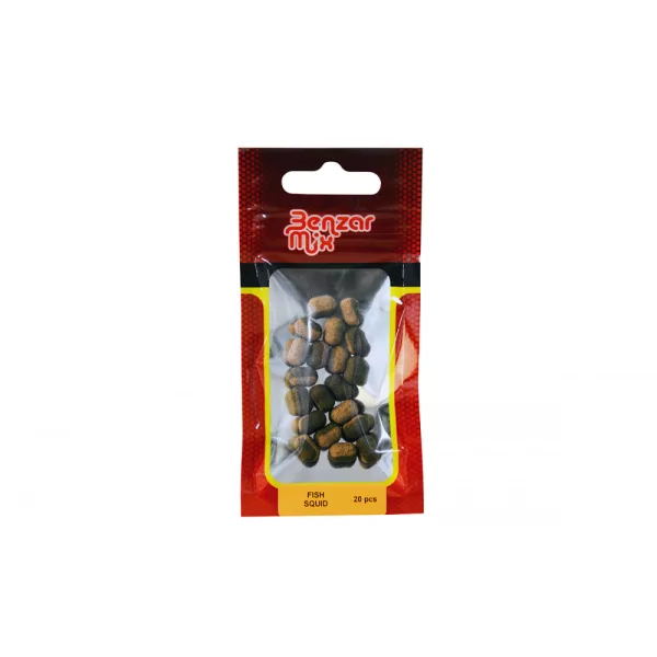 Benzar Mix Instant Wafter Dumbell 8mm Braun-Hellbraun Fisch-Tintenfisch