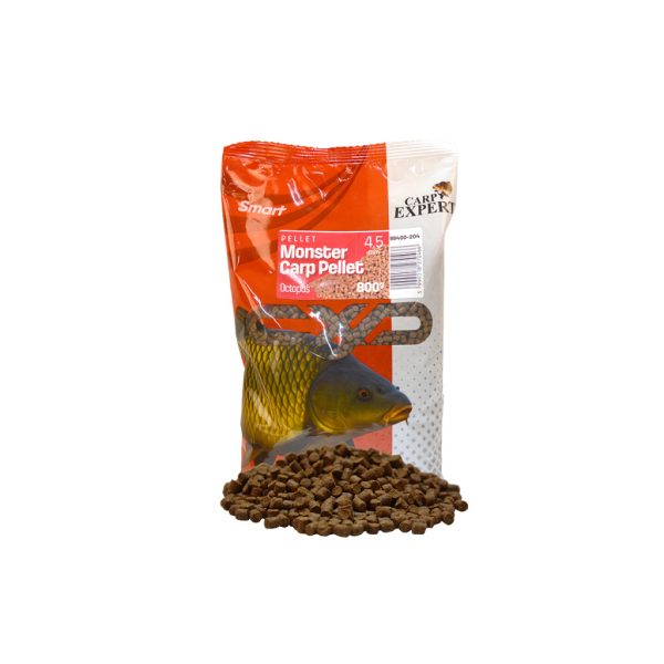 Carp Expert Smart Monster Karpfenpellet Oktopus 4,5mm Futterpellet 800gr