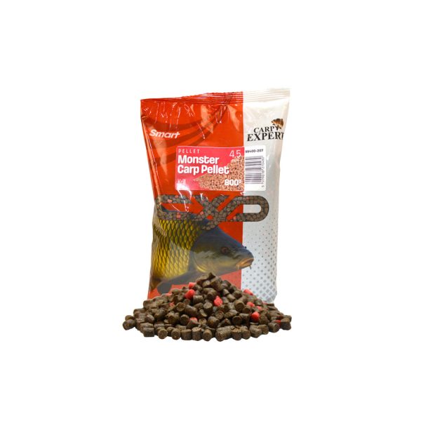 Carp Expert Smart Monster Karpfenpellet Krill 4,5mm Futterpellet 800gr