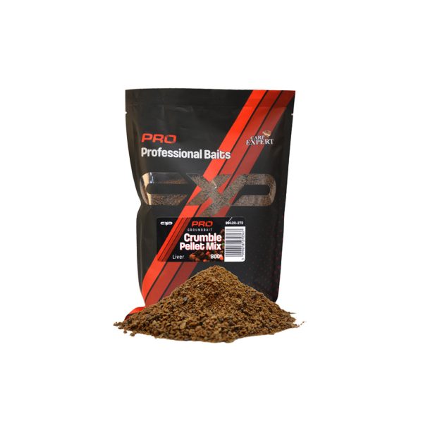 Carp ExpertPro Crumble Pellet Mix Leber 800gr