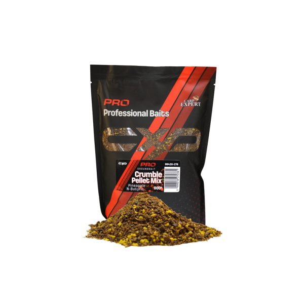 Carp ExpertPro Crumble Pellet Mix Ananas-Buttersäure 800gr