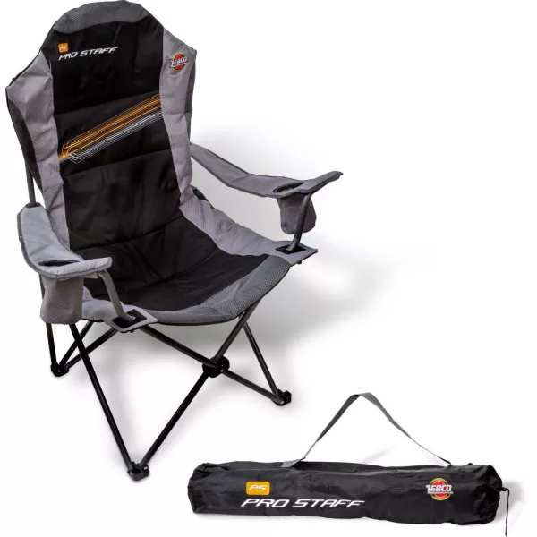Zebco Pro Staff Stuhl DX H: 48cm B: 52cm T: 82cm - Stuhl