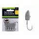 BKK Silent Chaser Microjig - Harpax Darting LRF 6#, 3.5g, 5 Stück/Packung Jigkopf