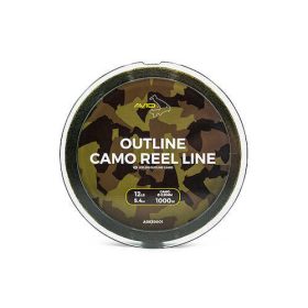   Avid Outline Camo Rollenschnur 12Lb 1000M Monofile Hauptschnur