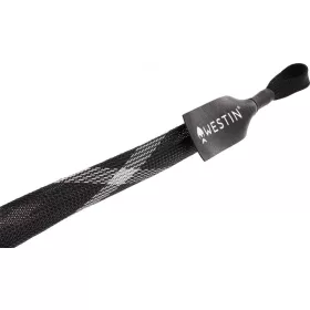   WESTIN Rutenhülle Spin bis 210cm Schwarz/Silber Ø 3cm 170cm Rutenschutztasche