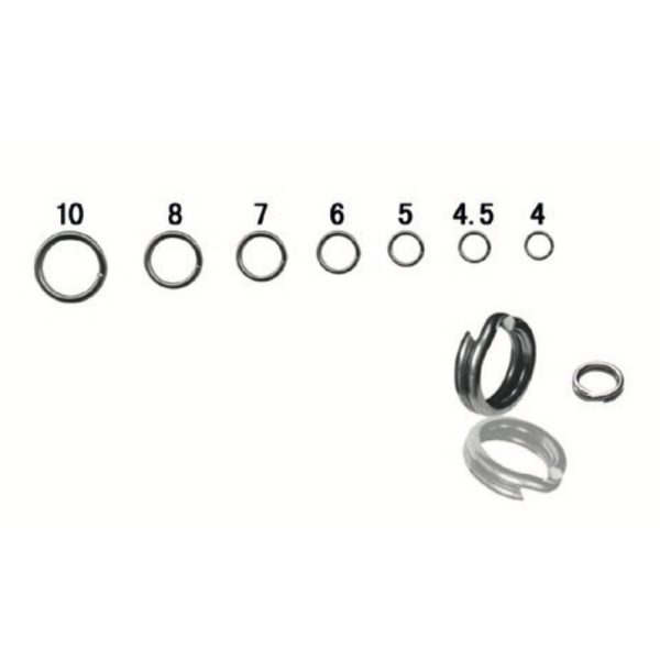 Sakura Split Ring 4 Kg - # 4 X 10 Befestigungsring