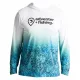 Adventer Fishing Kapuzen-UV-beständiges T-Shirt Bluefin Trevally L