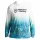 Adventer Fishing Kapuzen-UV-beständiges T-Shirt Bluefin Trevally XL