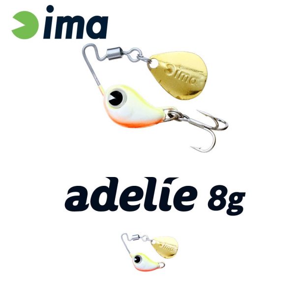 Ima Adelie 8 1,8cm 8gr 006 Chart Back Pearl Spinnerbait