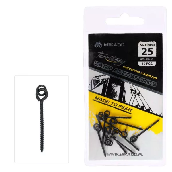 Mikado Ring-Köderschraube 13mm 10 Stk.