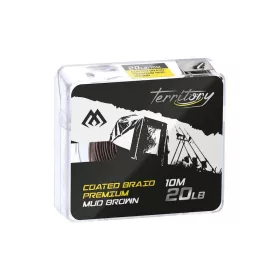 Mikado Premium Coated 10m 30lbs Geflochtene Vorfachschnur