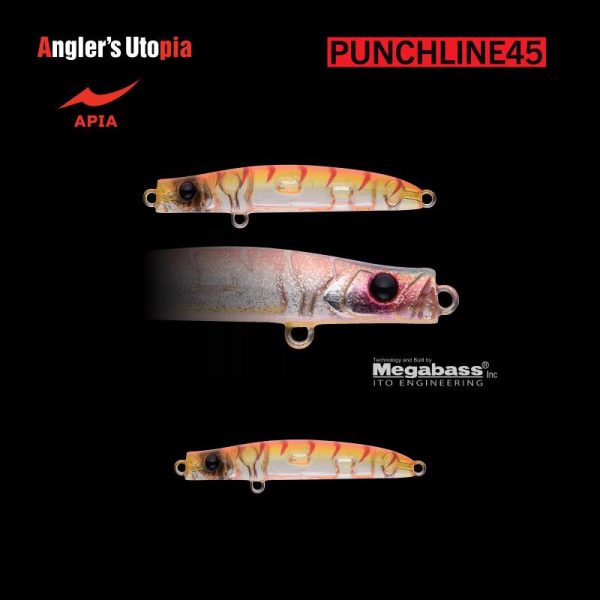 Apia Punch Line 45 3gr 45mm 08 Clear Shrimp Wobbler