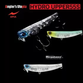 Apia Hydro Upper 55S 55mm 5,5gr 01 Shirasu Ichiban Wobbler
