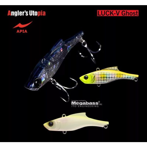 Apia Luck-V Ghost Chart Back Pearl 6,5cm 15gr Sinkender Wobbler