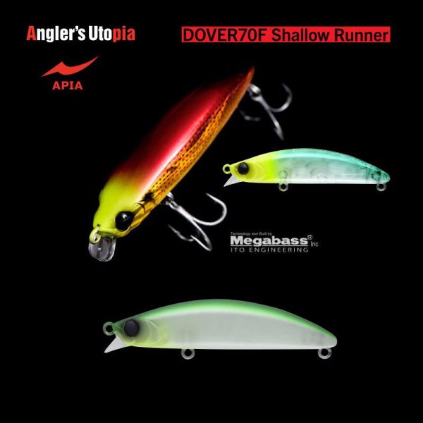 Apia Dover 70F Shallow Runner 70mm 8,5gr 07 Hummer Night Wobbler