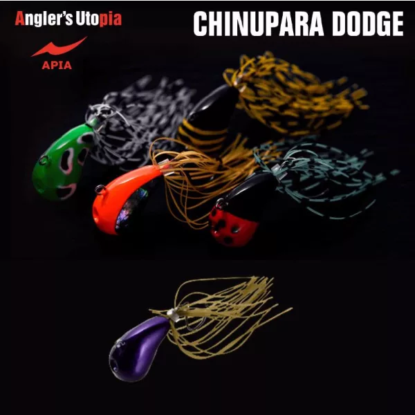 Apia Chinupara Dodge 53mm 10gr 03 Eggplant Skirted Jig