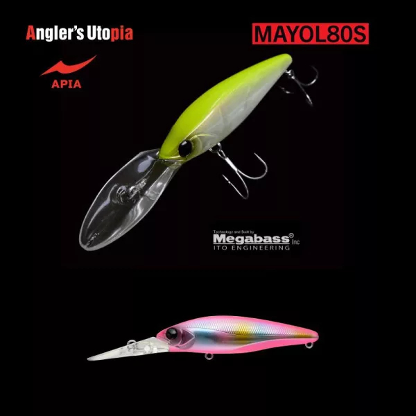 Apia Mayol 80S 80mm 15gr 06 Pink Candy Wobbler