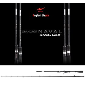   Apia Grandage Naval Seafarer C64M+ Cast 1,93m 10-42gr 2-teilige Spinnrute