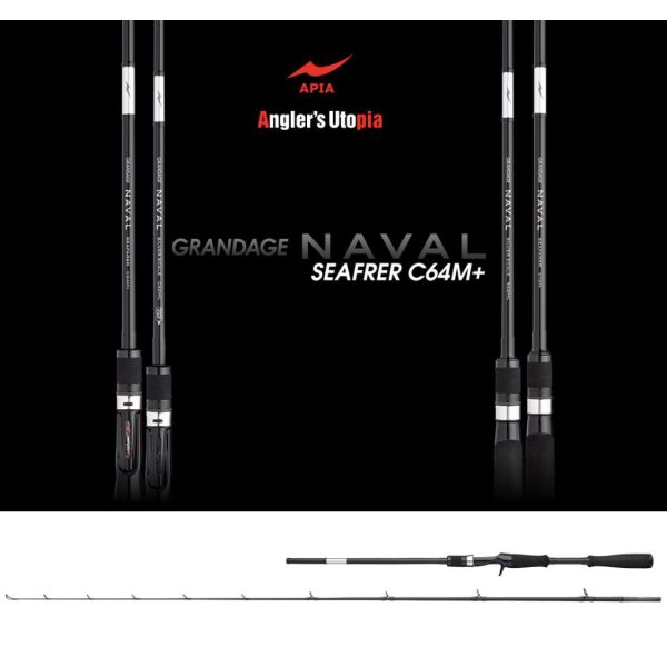 Apia Grandage Naval Seafarer C64M+ Cast 1,93m 10-42gr 2-teilige Spinnrute