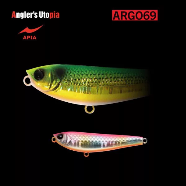 Apia Argo 69 8,5gr 69mm 06 Pink Back Candy Wobbler