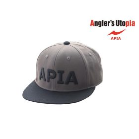 Apia Flat Cap Grau-Schwarz Full Cap