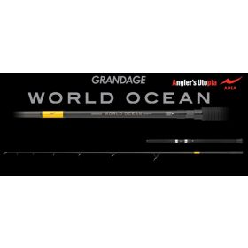  Apia Grandage World Ocean 825M 2,49m Max 100gr 2-teilige Spinnrute