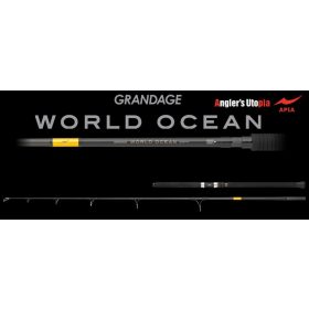   Apia Grandage World Ocean 7812HHH 2,34m Max 220gr 2-teilige Spinnrute