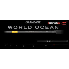   Apia Grandage World Ocean 7614MAX 2,29m Max 250gr 2-teilige Spinnrute