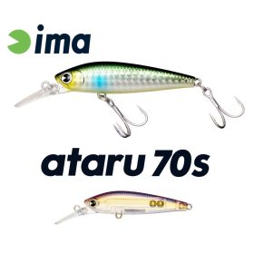 Ima Ataru 70S 7cm 11gr 010 Clear Amber Wobbler