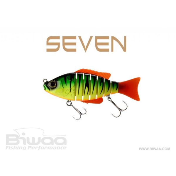 Biwaa Seven S 10cm 17gr 04 Fire Tiger Wobbler 1 Stk