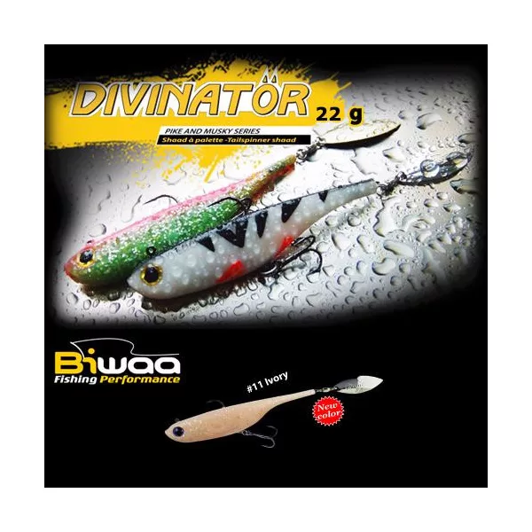 Biwaa Divinator Junior 14cm 22gr 11 Ivory Spinnertail 1db