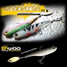   Biwaa Divinator Junior 14cm 22gr 14 Aranksas Shinner Spinnertail 1Stk