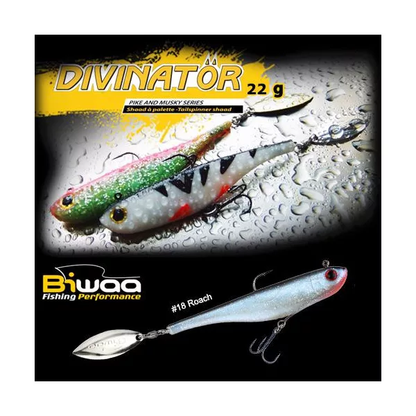 Biwaa Divinator Junior 14cm 22gr 18 Roach Spinnertail 1db