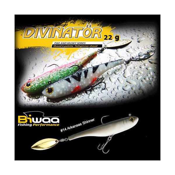 Biwaa Divinator Medium 18cm 35gr 14 Arkansas Shiner Spinnertail 1 Stk.