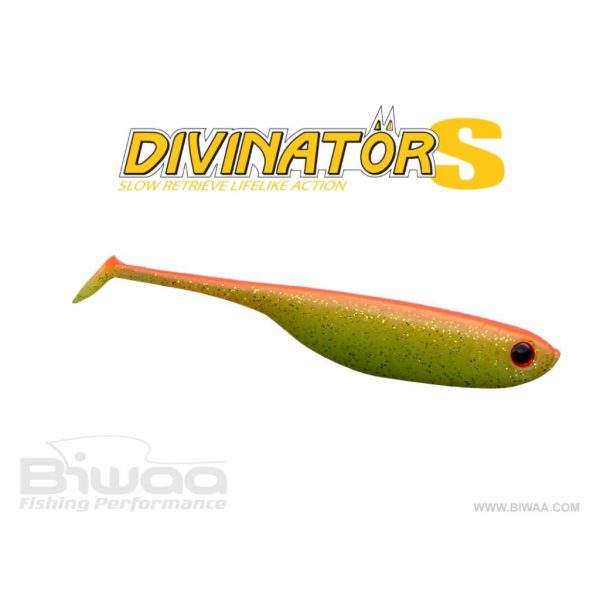 Biwaa Divinator S 10cm 17 Chart Red Back Gummifisch 5Stk