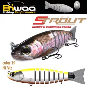 Biwaa Strout 14cm 29gr 19 Hi-Viz Wobbler 1Stk