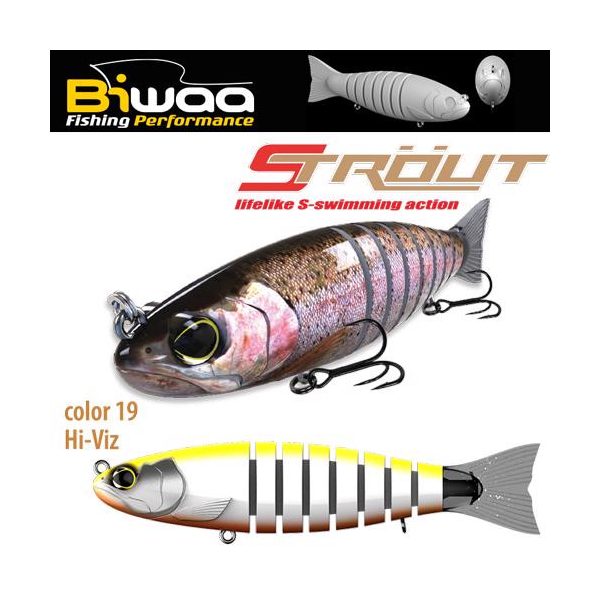 Biwaa Strout 14cm 29gr 19 Hi-Viz Wobbler 1Stk