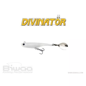   Biwaa Divinator Mini 9,5cm 9gr 02 Pearl White Spinnertail 1Stk.