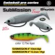 Biwaa Submission 10cm 12 Fire Tiger Gummifisch 4 Stk.