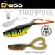 Biwaa Twinpike 15cm 24gr 19 Aurora Gold Gummifisch 3Stk