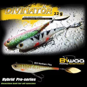   Biwaa Divinator Junior 14cm 22gr 23 Northern Pike Spinnertail 1 Stk.