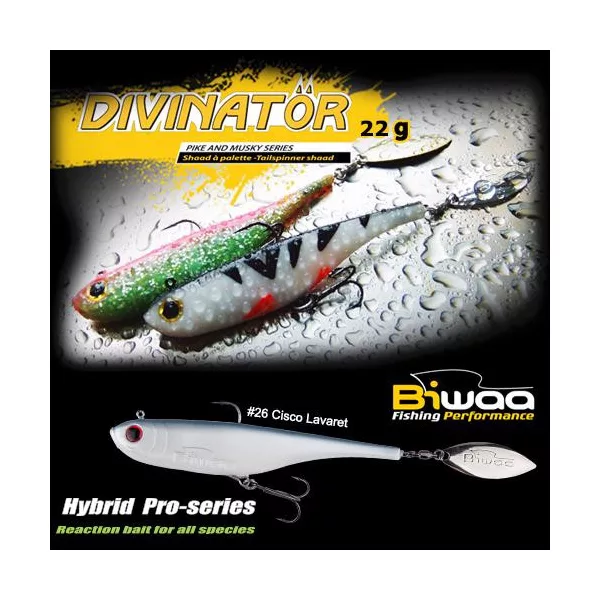 Biwaa Divinator Junior 14cm 22gr 26 Cisco Lavaret Spinnertail 1 Stk.