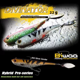   Biwaa Divinator Junior 14cm 22gr 30 Silver Zander Spinnertail 1 Stück